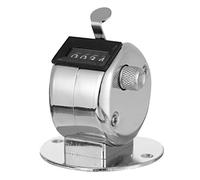 ARTSEWPLY Contatore Meccanico Manuale Metallo con Base Strumento per Persone Merci e Sport Facile Usare e Trasportare