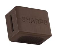 ARTSEWPLY Contenitore lo Smaltimento delle Lamette da Barba Usate in Materiale Sicuro, Custodia Chiusa la Rimozione delle Lame di Rasoio di Sicurezza, Banca di Stoccaggio