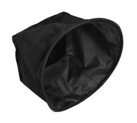 ARTSEWPLY Copertura della lampada da palco della copertura lampada Coprilampada baldacchino leggero rosone per plafoniera Panno Oxford Nero