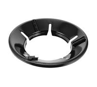 ARTSEWPLY Copertura Risparmio Energetico Per Fornello Gas Antivento Nero Con Supporto Per Cucina Casa e Ristorante Facile Da Installare Per Pellegrinaggi e Campeggio