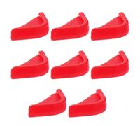 ARTSEWPLY Coperture Angolari in Silicone Rosso per Taglieri - Set da 8 Pz Protezione Antiscivolo e Accessori per Piastre di Scongelamento Rapido Resistente e Facile da Pulire per Uso