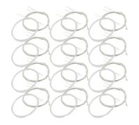 ARTSEWPLY Corde per Chitarra Classica in Nylon Trasparente Set da 24 Pezzi Estremità per Legatura Tensione Media Comfort Sulle Dita per Esercizi e Concerti di Chitarra Acustica