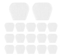 ARTSEWPLY Impugnature Antiscivolo Trasparenti per Plettri in Silicone 32 Pezzi Accessori per Chitarra e Basso Cuscinetti Adesivi per Mani Sudate per Musicisti e Principianti