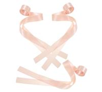 ARTSEWPLY Kit 3 Nastri in Raso Riutilizzabili per Scarpette da Punta da Ballo, Accessori per Danza Classica, Cinturini per Scarpe da Balletto Rosa per Ballerine Principianti e