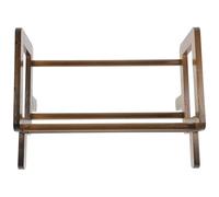 ARTSEWPLY Libreria da Scrivania in Bambù Resistente, Scaffale Porta Libri e Riviste Compatto, Organizer Portaoggetti e Portadocumenti per Ufficio e Studio