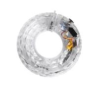 ARTSEWPLY Luce LED per Ruote Bicicletta Ricaricabile USB Multimodalità per Accessorio Decorativo per Scooter e Mountain Bike Visibile sotto la Pioggia Design Creativo