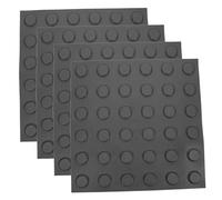 ARTSEWPLY Mattoni Ciechi Multifunzionali in Pvc 30x30cm 4 Pezzi, Pannelli Per Pavimentazione Tattile Impermeabili e Resistenti, Adesivi Pratici Per Marciapiedi e Percorsi Per Non Vedenti