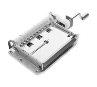 ARTSEWPLY Meccanismo Carillon a Manovella Fai da Te con Ingranaggi in Rame, 30 Note, Parte di Movimento Meccanico per Creazione Melodie Personalizzate, per Progetti Artigianali e