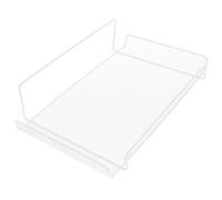 ARTSEWPLY Mensola da Parete per Router in Ferro Bianco Supporto senza Scaffale Multiuso Stabile e Facile da Installare Portaoggetti Decorativo per Soggiorno e Ufficio