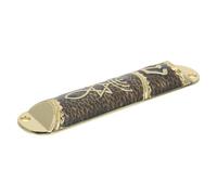 ARTSEWPLY Mezuzah in Metallo con Pergamena Classica per Porta da Casa, Targa Religiosa Compatta e Decorativa in Stile Antico, Ornamento Laterale per Protezione e Benedizione Spazio Domestico