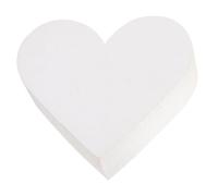 ARTSEWPLY Modulo Torta in Schiuma Forma Cuore Modello Torta Decorativa Riutilizzabile Supporto per Esercitarsi nella Decorazione Torte Compleanno e Nuziali