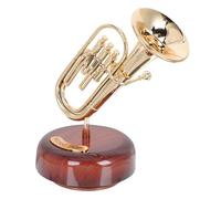 ARTSEWPLY Musical Instrument Adornment in Plastica Resistente Decorazione da Scrivania Elegante e Vintage con Carillon Ornamento Musicale retrò per Ufficio e Casa