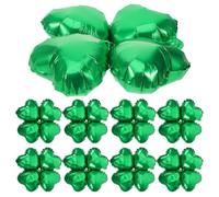 ARTSEWPLY Palloncini Resistenti e Riutilizzabili 50 in Foglio di Alluminio a Forma di Verde per Decorazioni di Feste e Matrimoni