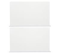 ARTSEWPLY Paraspruzzi per Vasca da Bagno e Doccia in PVC Set da 2 Pezzi Protezione Anti-Spruzzi per Parete Facile Installare e Resistente