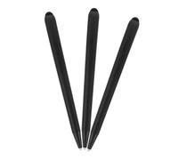 ARTSEWPLY Pennino per Touch Screen Doppia Punta 3 Pezzi Nero in Abs con Presa Confortevole per Scrivere e Disegnare su Tablet per Educazione e Lettura Notizie Colore Casuale