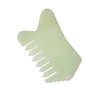 ARTSEWPLY Pettine Massaggiante in Pietra Naturale per Stimolazione e Circolazione del Capelluto Leggero e Portatile Strumento per Rilassamento e Benessere Quotidiano