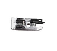 ARTSEWPLY Piedino Premistoffa per Macchina da Cucire Overlock Adatto per Brother e Singer Colore Argento Materiale in Metallo Duro Utilizzo Facile per Cuciture Professionali