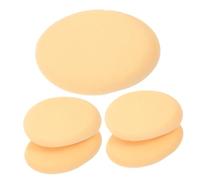 ARTSEWPLY Piumini Per Cipria e Pad Per Trucco 5 Pezzi Ovali Morbidi Per Uso Asciutto e Bagnato, Accessori Cosmetici Sicuri Per Trucco Viso Delicato, Per Ragazze e Regali Di Bellezza