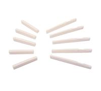 ARTSEWPLY Sella e Capotasto per Chitarra Acustica in Vera Ossa Bue Superficie Liscia e Fondo Piatto Accessori Resistenti e Sostitutivi per Migliorare della Chitarra Acustica