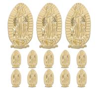 ARTSEWPLY Set 100 Pezzi Charm per Unghie 3d in Lega Dorata Decorazioni Religiose Buddha e Vergine Maria, Accessori Nail Art per Manicure Fai da Te e Salone, Gioielli Unghie