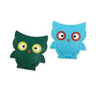 ARTSEWPLY Set 2 Coperchi per Salviette Riutilizzabili in PP Design Cartone Animato Tappi Protettivi per Fazzoletti Umidificati Portatile e Compatto per Uso in Camera da Letto Bagno e