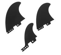 ARTSEWPLY Set 3 Pinne di Ricambio per Paddle Board Gonfiabile 54 Pinna Centrale e Laterale da Surf Staccabile per Kayak e Stand Up Paddle Accessori Resistenti e Anticorrosione per Sport