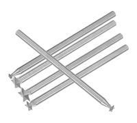 ARTSEWPLY Set 5 Pezzi Punte per Utensile Rotante per Incisione Legno, Punte da Trapano per Intaglio e Foratura, Accessori per Intaglio Elettrico Testina in Metallo Duro per Artigianato