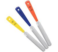 ARTSEWPLY Set Lime per Capotasto Basso 3 Pezzi, Strumenti da Liutaio per Riparazione Chitarra Elettrica e Mandolino, Lime per Scanalature Capotasti, Accessori Professionali per Manutenzione