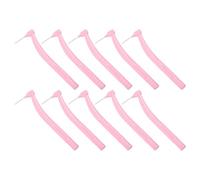 ARTSEWPLY Spazzolini Interdentali a l Angolati 30 Pezzi in Silicone Morbido Mini per Pulizia Precisa di Spazi Stretti e Apparecchi Ortodontici per Igiene Orale e Viaggi