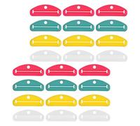 ARTSEWPLY Spremitore per Tubetti Dentifricio e Lozione da Viaggio Rullo Estrattore Portatile per Crema Viso e Mani Set 24 Pezzi Multicolore per Uso Bagno Quotidiano