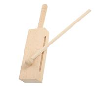 ARTSEWPLY Strumento Percussione in Legno con Manico Ergonomico Blocchetto Ritmico per Musicisti Design Confortevole e Versatile per Performance Musicali Soliste Gruppo