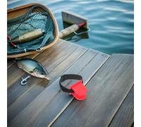 ARTSEWPLY Supporto per Canna da Pesca Portatile a Terra 3 Pezzi Fissaggio su Ringhiera Regolabile in Tpe Resistente per Pesca in Mare Lago e Barca