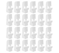 ARTSEWPLY Supporto per Cavalletto in Cartone Bianco 12 CM Set da 100 Pezzi Porta Poster Stabile per Esposizione di Quadri Cartelli e Opere D’Arte per Mostre Eventi e Uso Domestico