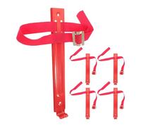 ARTSEWPLY Supporto per Estintore in Ferro Cinghia da Parete 5 Pezzi Staffa Robusta per Montaggio Estintore 2-4kg per Casa Garage e Veicoli Supporto Antincendio per Uso Gravoso