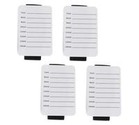 ARTSEWPLY Supporto per Extension Ciglia in Acrilico Bianco, Set da 4 Pezzi Compatto, Tavolozza per Innesto Ciglia Portatile per Professionisti e Viaggi, Accessorio per Saloni di Bellezza