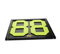 ARTSEWPLY Tabellone Sostituzioni Calcio e Accessori Giudice di Gara, Lavagna Sostituzioni Manuale Fluorescente in PP, e Resistente, Adatta a Calcio, Basket e Pallavolo, Kit per Partite Atletiche