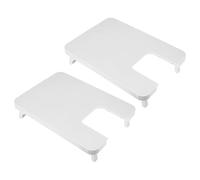ARTSEWPLY Tavolo di Prolunga in Plastica Bianco 14" per Macchina da Cucire da Lavoro Pesante, Estensione Portatile per Tavolo da Cucito Domestico, Estensore Compatibile per Allargare Area