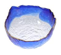 ARTSEWPLY Vaschetta Per Immersione Unghie Bowl Per Manicure Gradiente Con Dorato Per Trattamenti Di Bellezza e Sofferenza Delle Cuticole Accessorio Per Nail Art e Salone Di Unghie