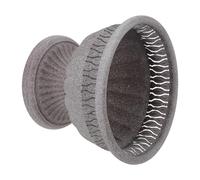 ARTSEWPLY Vaso da Fiori Vintage in Ferro con Piedistallo Grande Vaso Rustico per Piante da Interno ed Esterno, Urna Portavasi Decorativa con Ampia Apertura per Composizioni Floreali