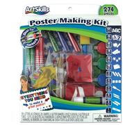 ArtSkills Poster Making Kit Arts and Crafts Supplies Includes Washable