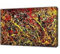 ARTSPRINTS The Drip Painting di Jackson Pollock Stampa su tela incorniciata da parete 101,6 x 76,2 cm - 18 mm di profondità