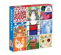 Artsy Cats 500 Piece Family Puzzle