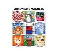 Artsy Cats Magnets