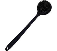 ARTSZY Spazzola flessibile in gel di silice Spazzola for il corpo con manico lungo Spazzola for doccia da bagno su entrambi i lati Spazzola multifunzionale for massaggio alla schiena Spazzola for il c