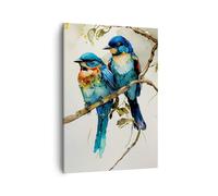 ARTTOR Moderno Quadro su Tela 50x70 cm Verticale Arte Animali - 5675