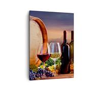 ARTTOR Moderno Quadro su Tela 50x70 cm Verticale Cucina - 4125