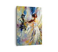 Quadro su Tela Verticale 50x70cm Stampe da Parete Pezzo Donna Artista Piccoli Decorazione Murale Camera da Letto Cucina 1 pezzo Quadri Moderni Soggiorno Grafica Immagini Wall Art Canvas PA50x70-5146