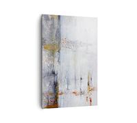 ARTTOR Quadri Moderni su Tela 80x120 cm Verticale Astratto Pastello - 4535