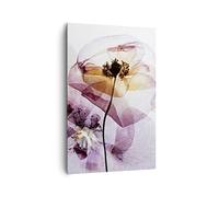 ARTTOR Quadri Moderni su Tela 80x120 cm Verticale Botanica Fiori - 3821