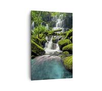 ARTTOR Quadri Moderni su Tela 80x120 cm Verticale Paesaggi Foresta - 3754